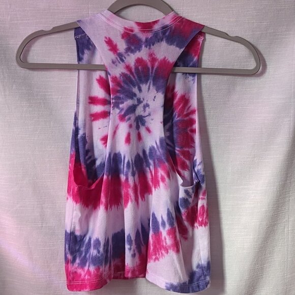 Wildflower‎ Tie-dye Crop Tank (Hand-dyed) - Picture 2 of 5